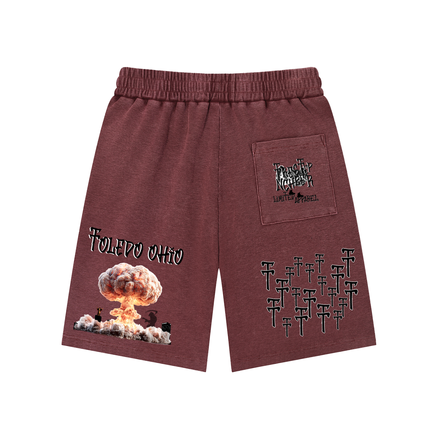 TrenchStepper No Time Waffle Knit Shorts