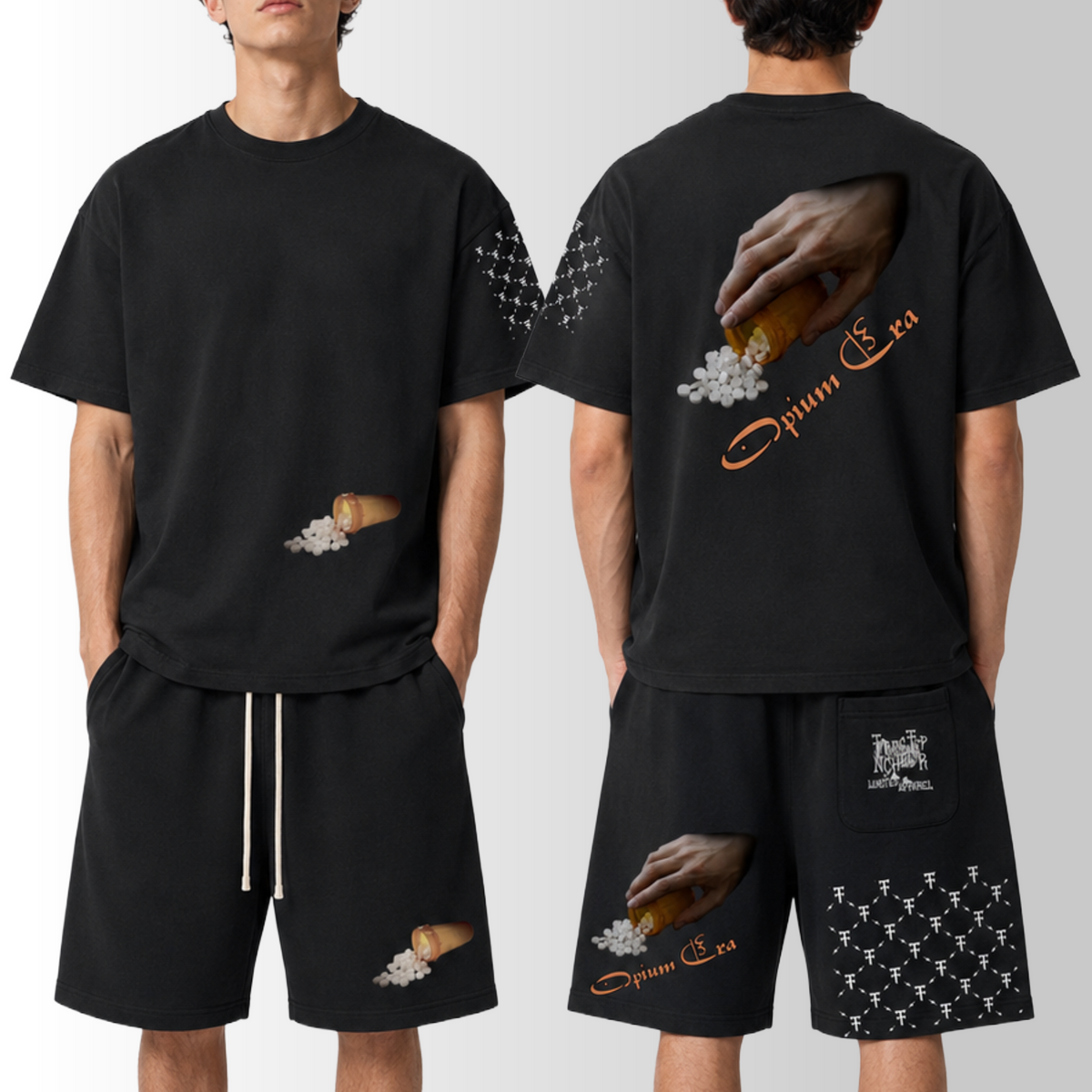Opium Era Pill Spill Shorts