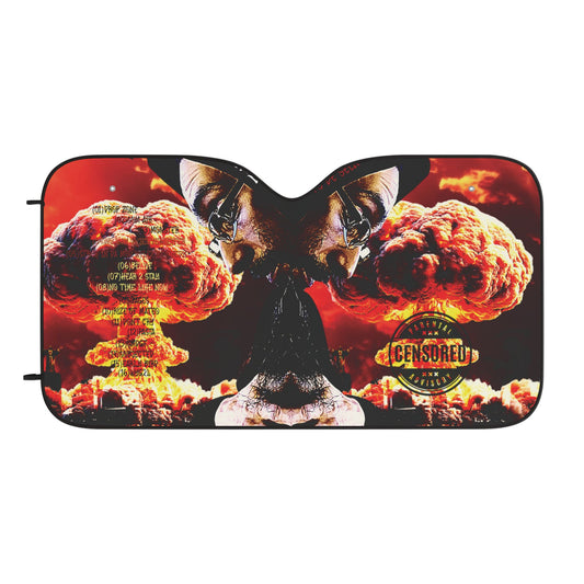 Revival To Be Seen (Album Cover) Car Sun Shade — Nuclear Explosion Windshield Cover