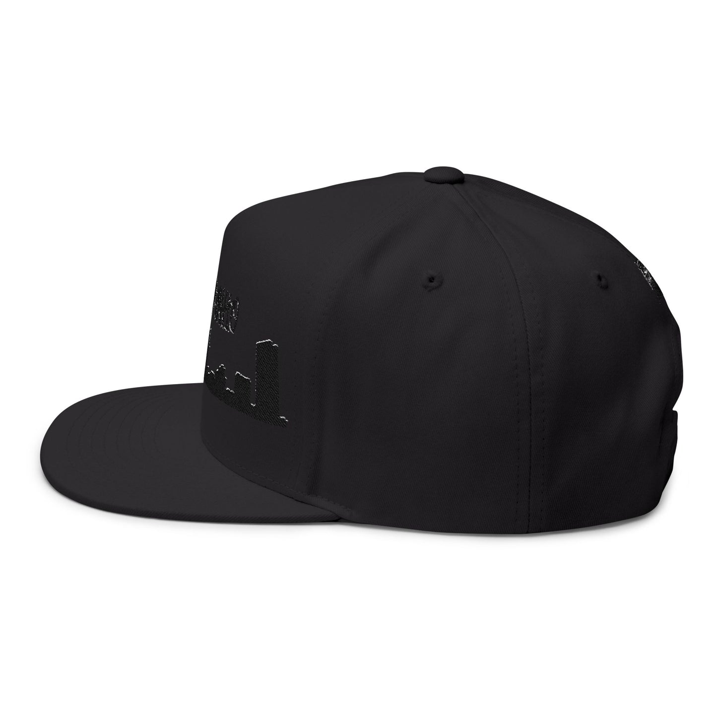 TrenchStepper No Time Flat Bill Snapback (Embroidery)