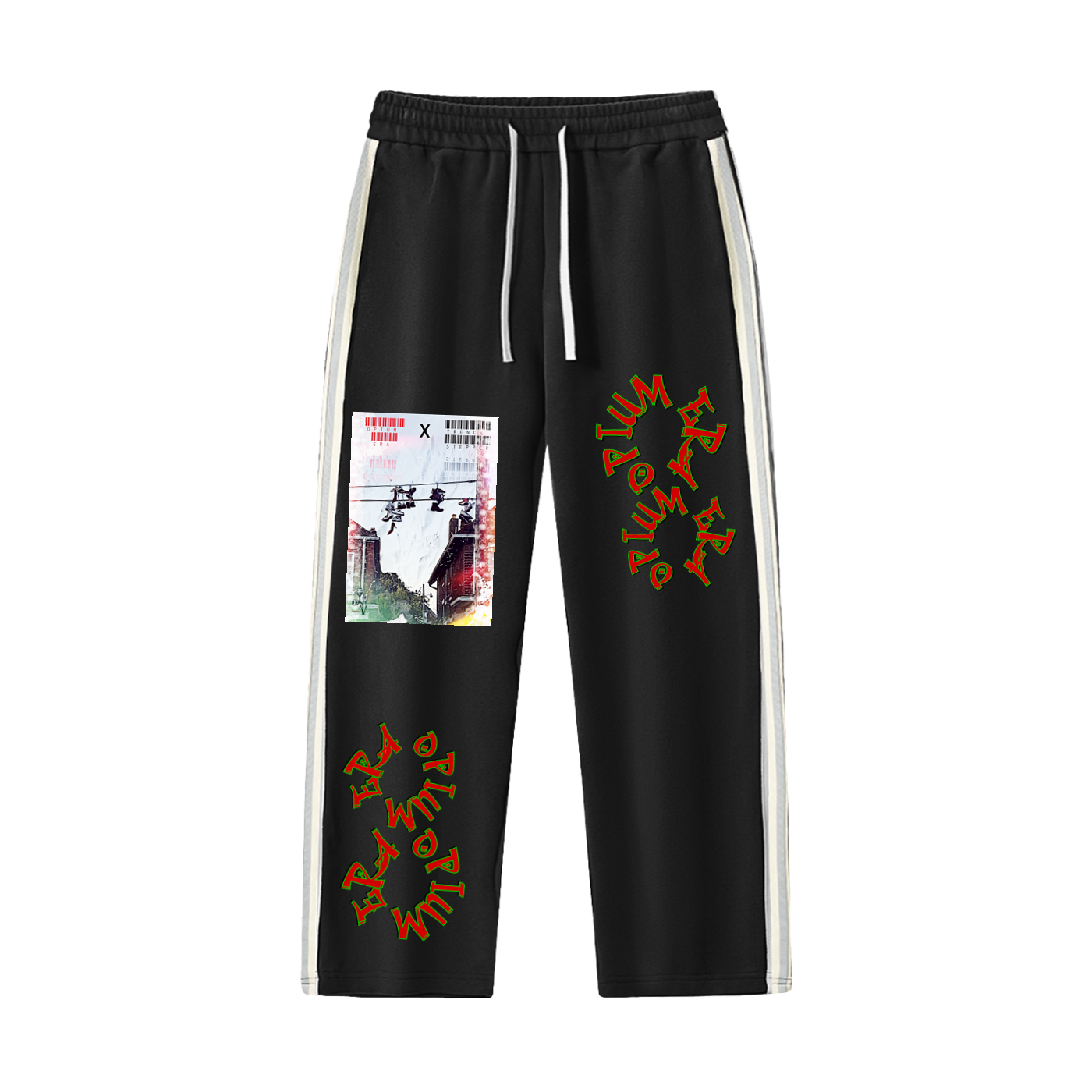 TrenchStepper x Opium Era Side-Stripe Pants