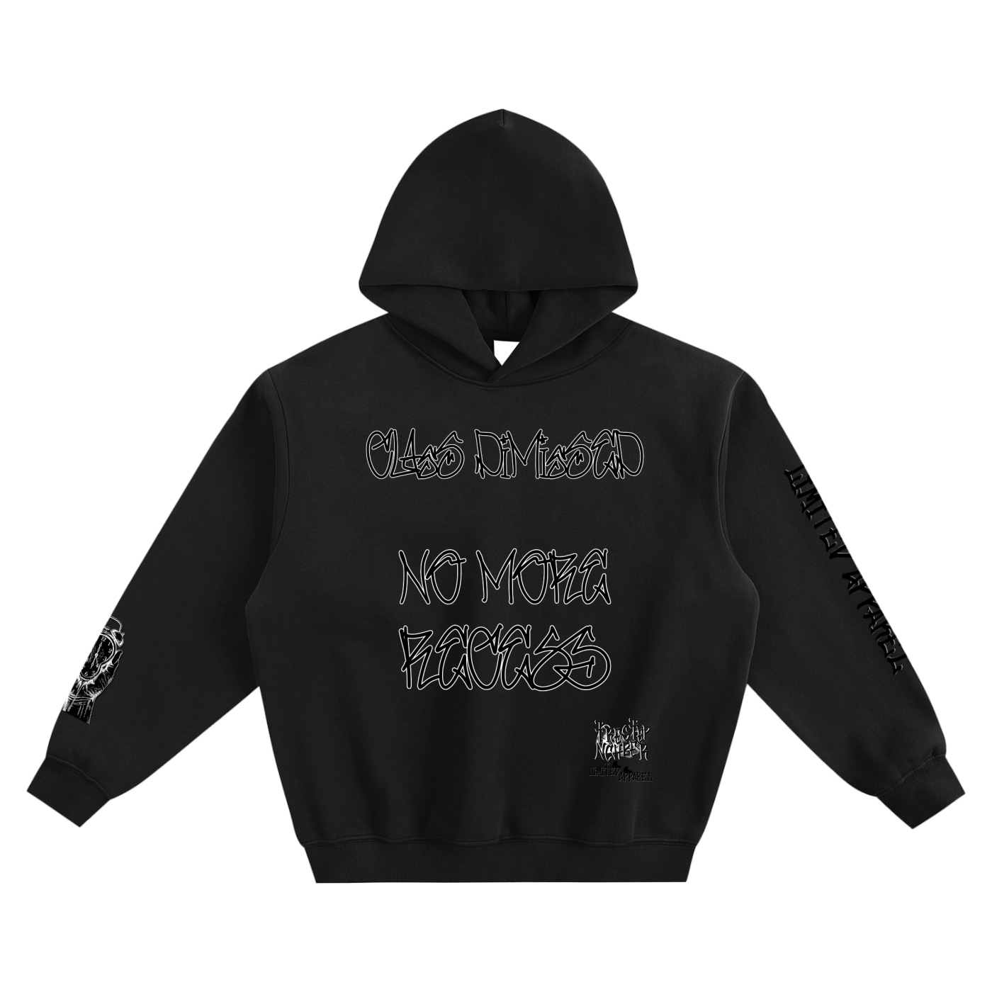 TrenchStepper Class Dismissed Fleeced Boxy Hoodie