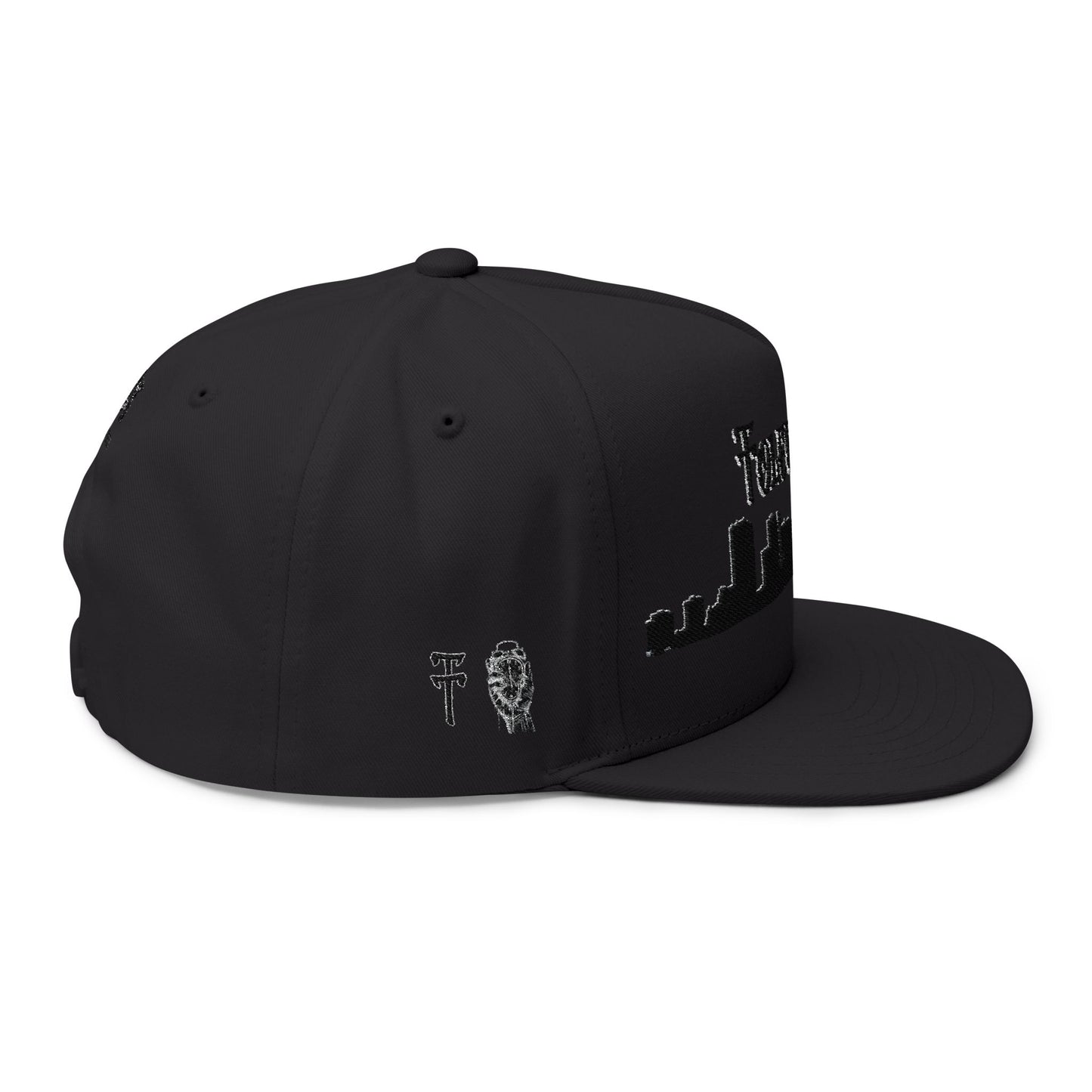 TrenchStepper No Time Flat Bill Snapback (Embroidery)