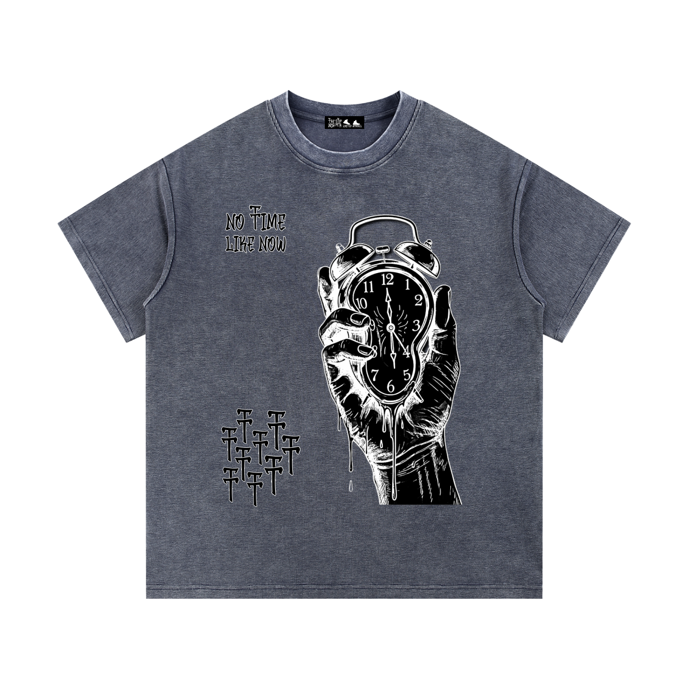 TrenchStepper No Time Waffle Knit T-Shirt