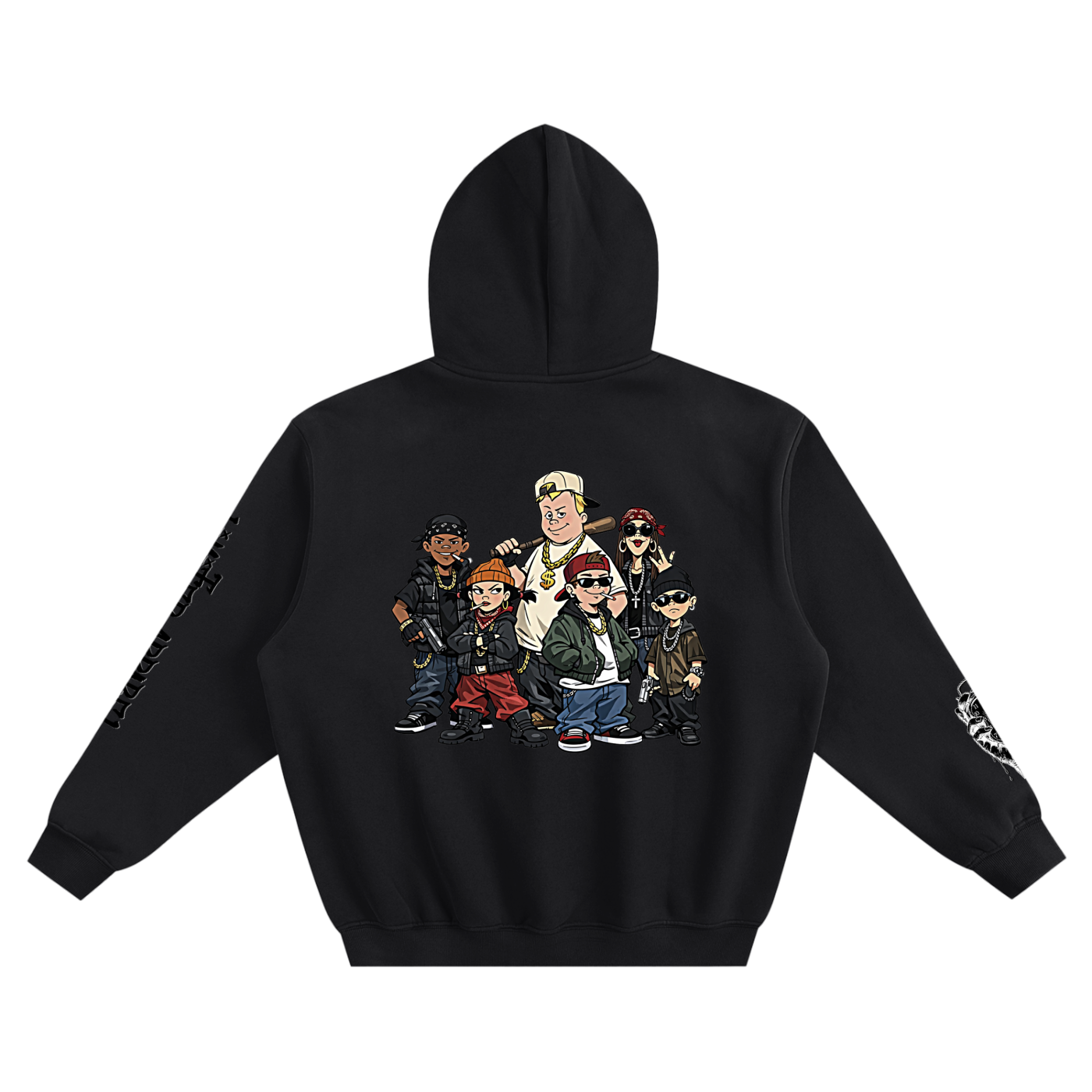 TrenchStepper Class Dismissed Fleeced Boxy Hoodie