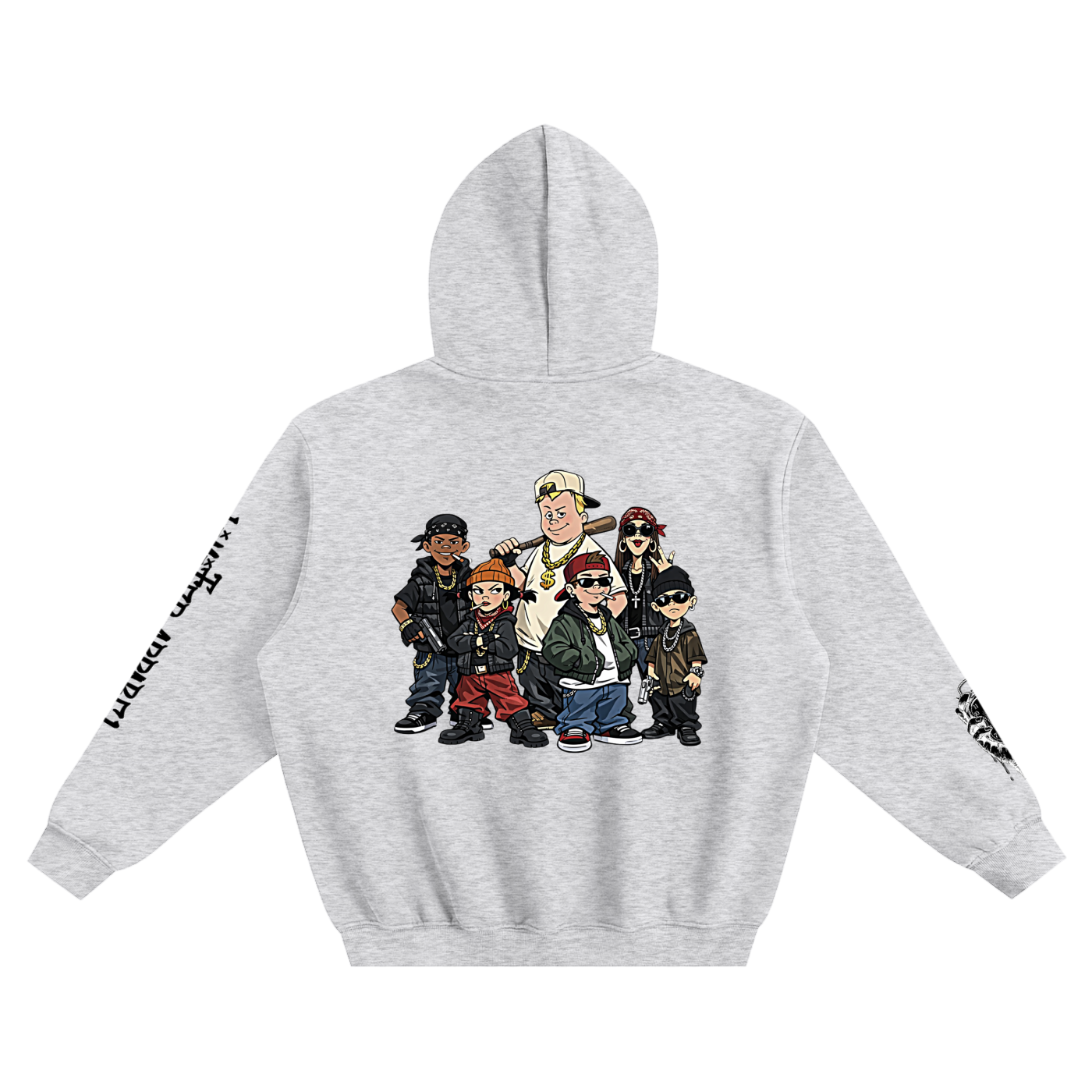 TrenchStepper Class Dismissed Fleeced Boxy Hoodie