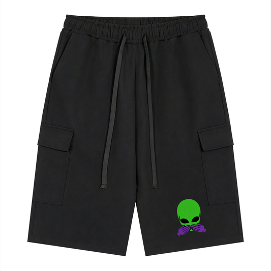 2Unholy Speak No Evil Cargo Shorts
