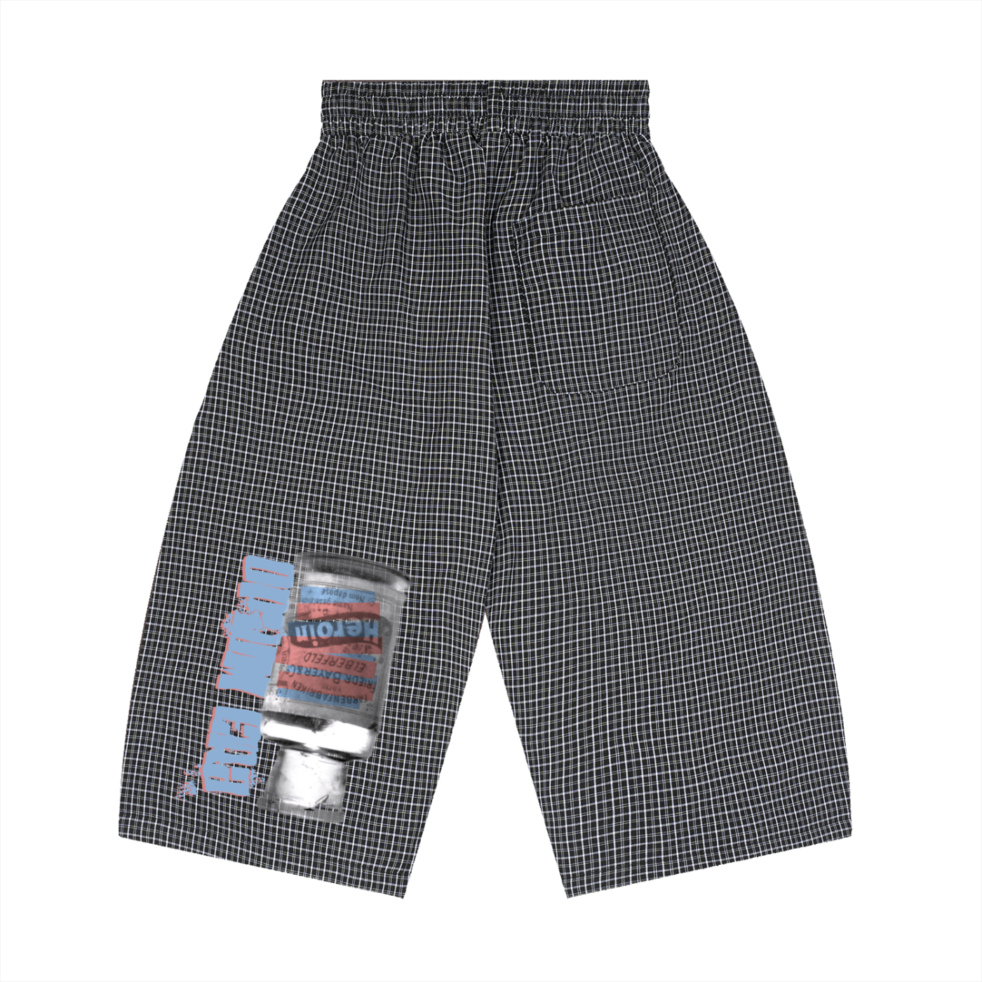 Opium Era Plaid Loose 3/4s Shorts