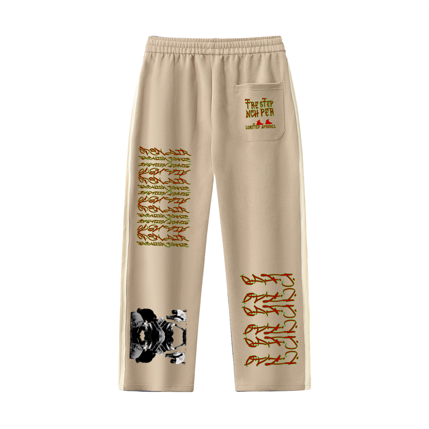 TrenchStepper x Opium Era Side-Stripe Pants