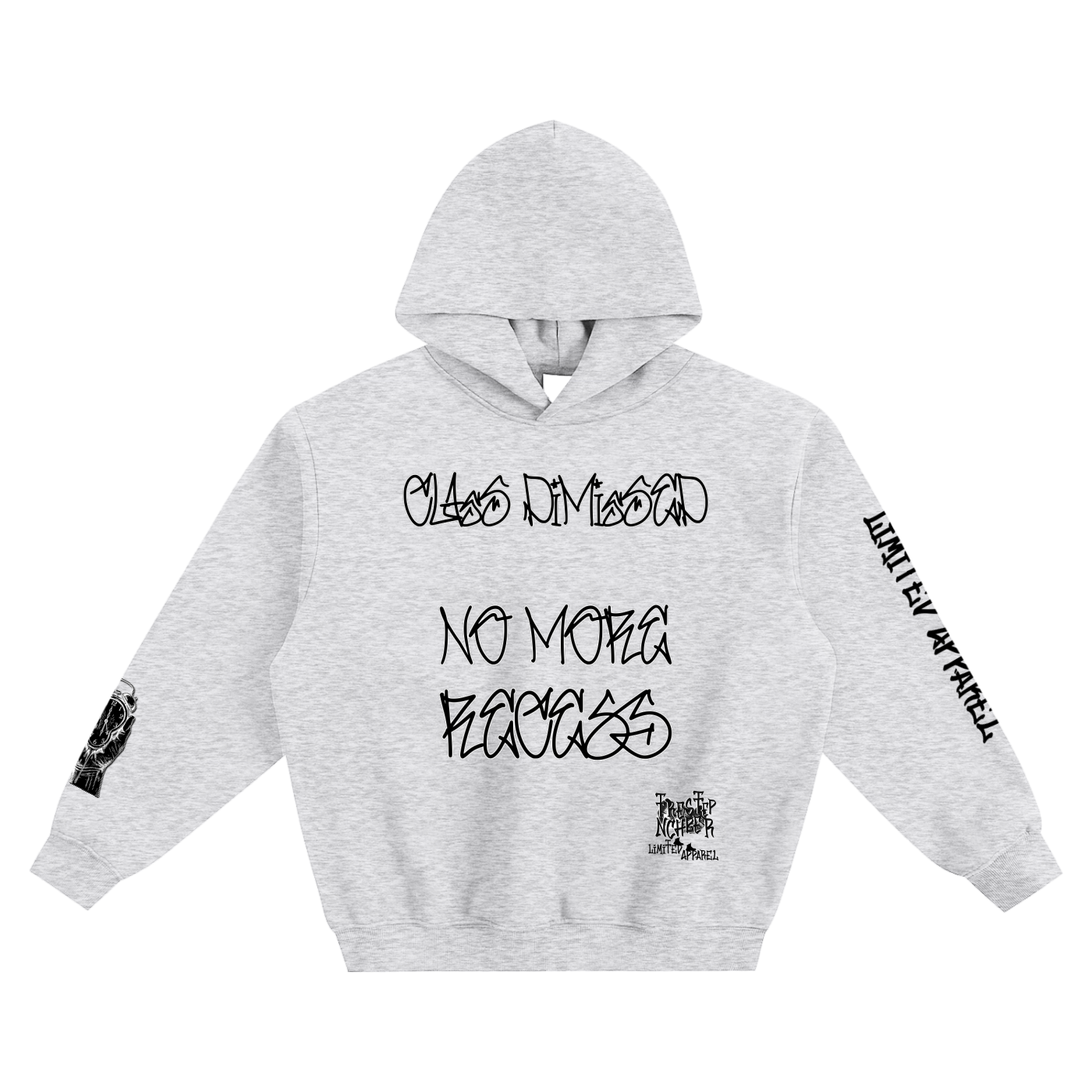 TrenchStepper Class Dismissed Fleeced Boxy Hoodie