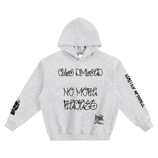 TrenchStepper Class Dismissed Fleeced Boxy Hoodie