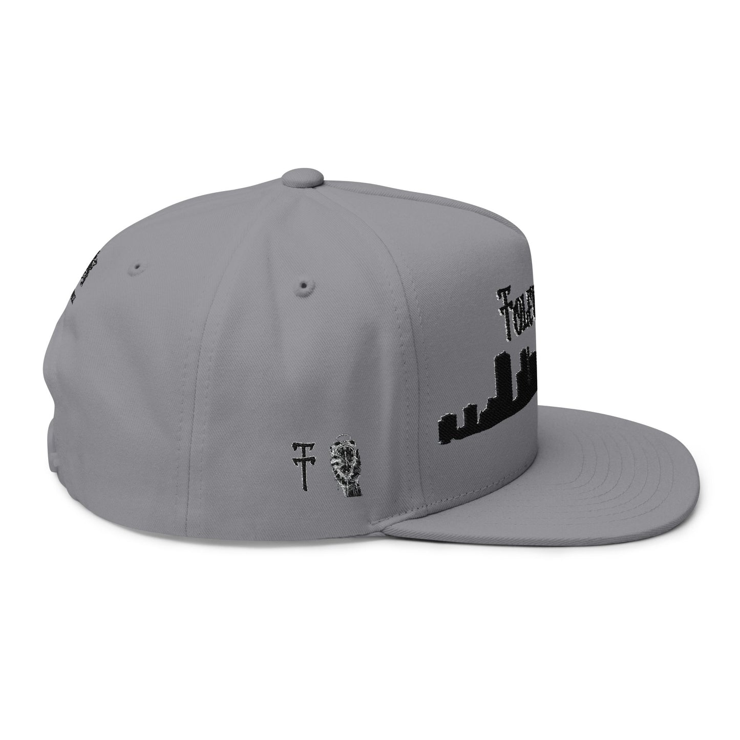 TrenchStepper No Time Flat Bill Snapback (Embroidery)