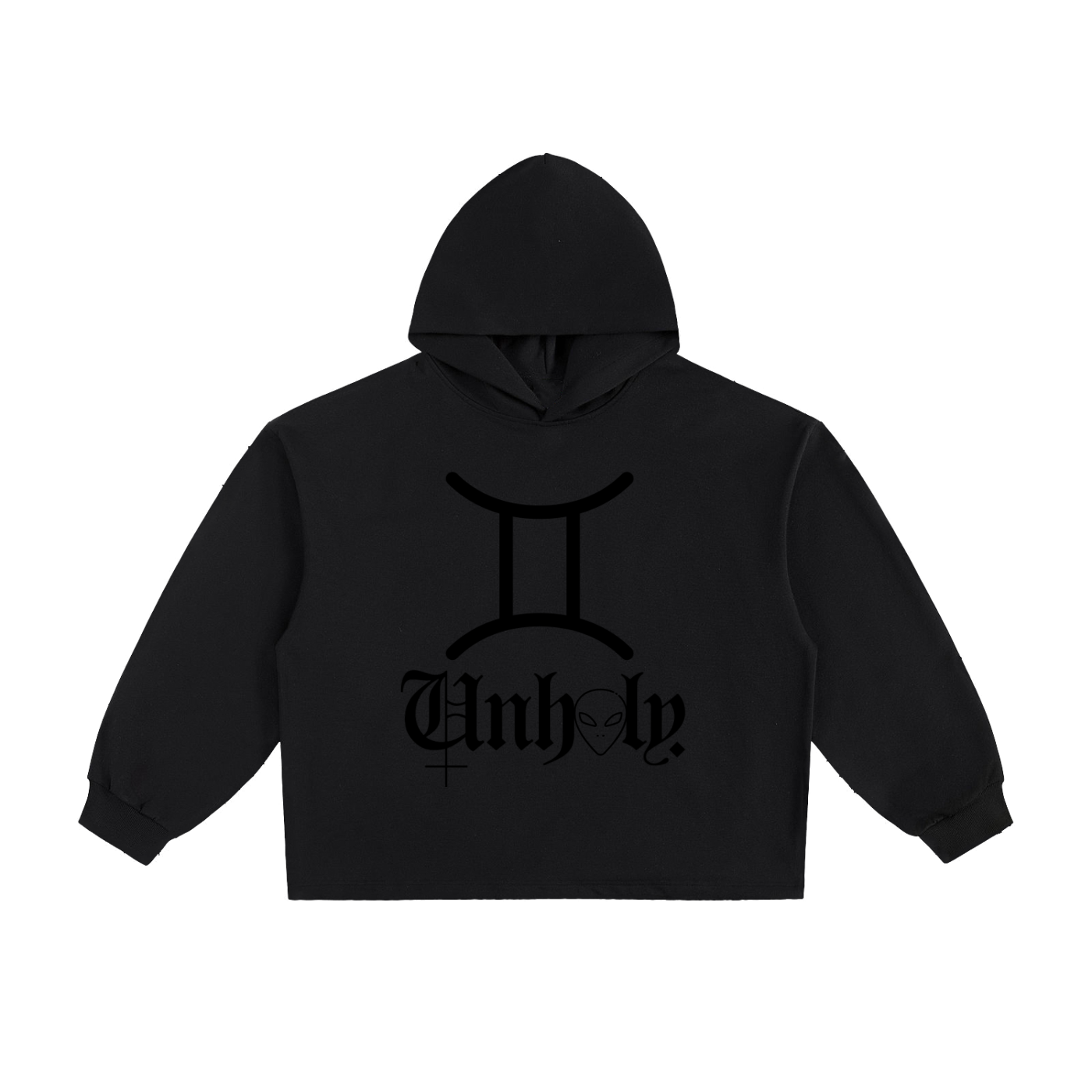 TrenchStepper Limited Apparel Heavyweight Oversized Drawstring 2Unholy Hoodie