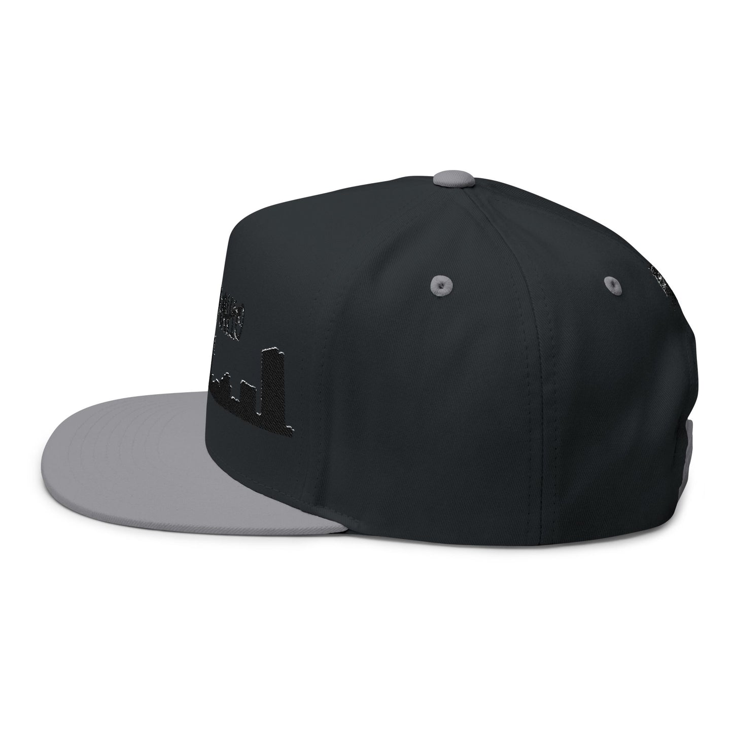 TrenchStepper No Time Flat Bill Snapback (Embroidery)