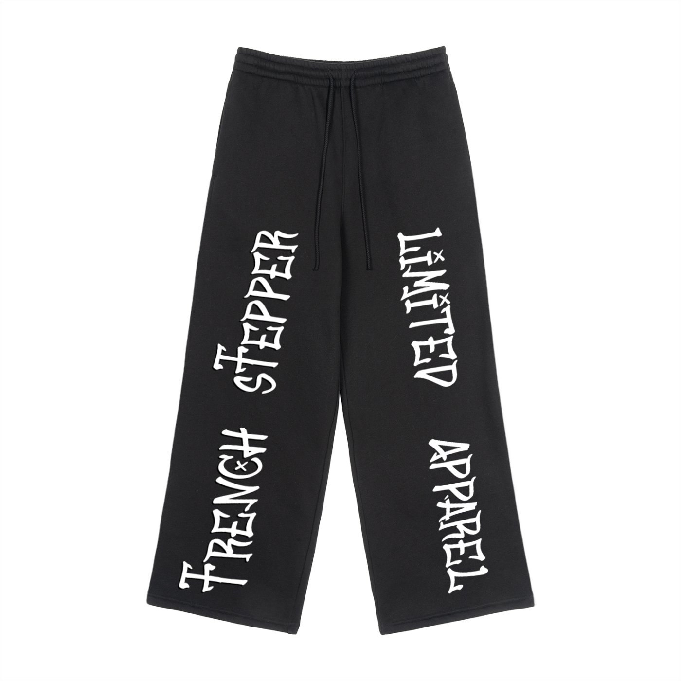 TrenchStepper Limited Apparel Fleece Drawstring Flair Sweatpants