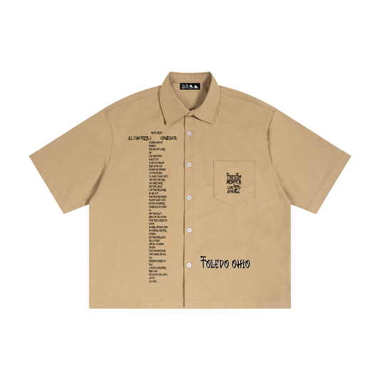 TrenchStepper MuziQ Button Down