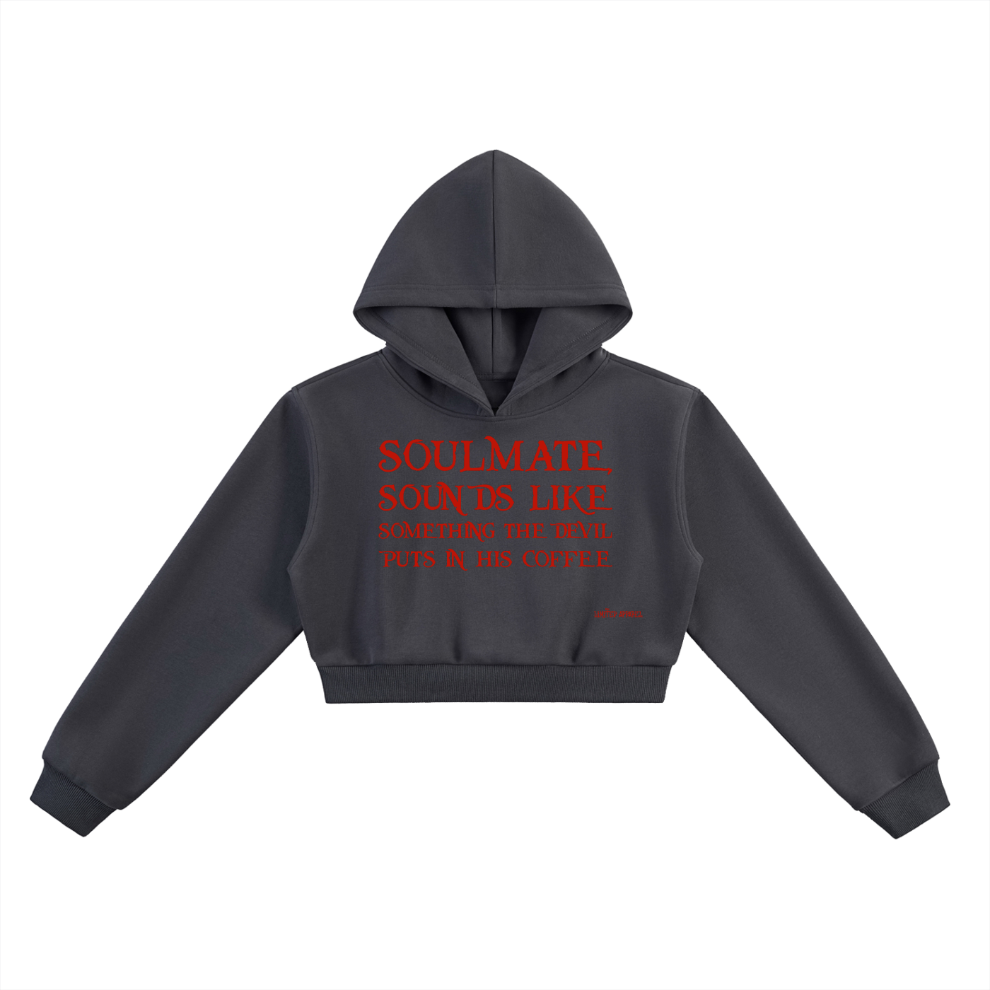 TrenchStepper x 2Unholy Cropped Hoodie