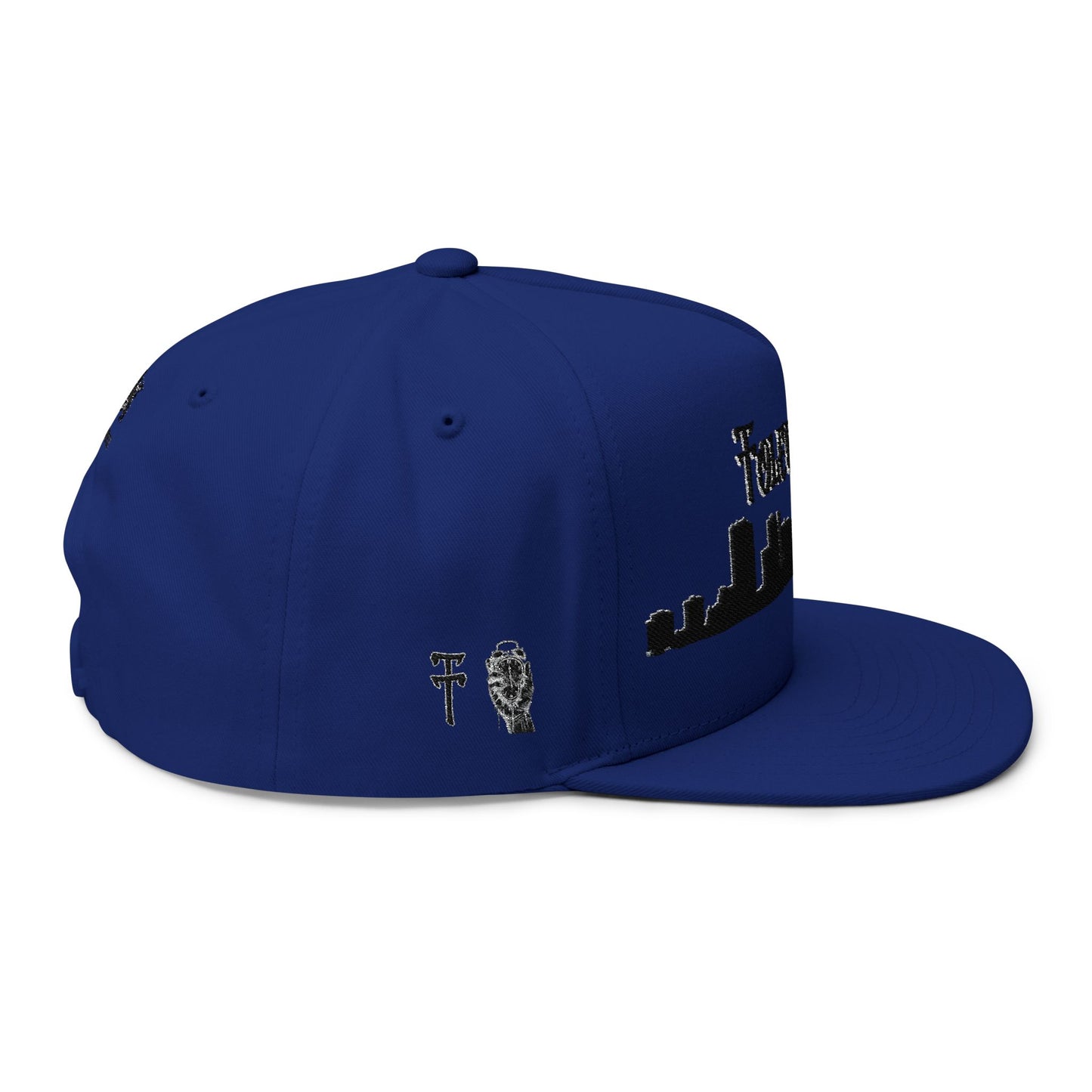TrenchStepper No Time Flat Bill Snapback (Embroidery)