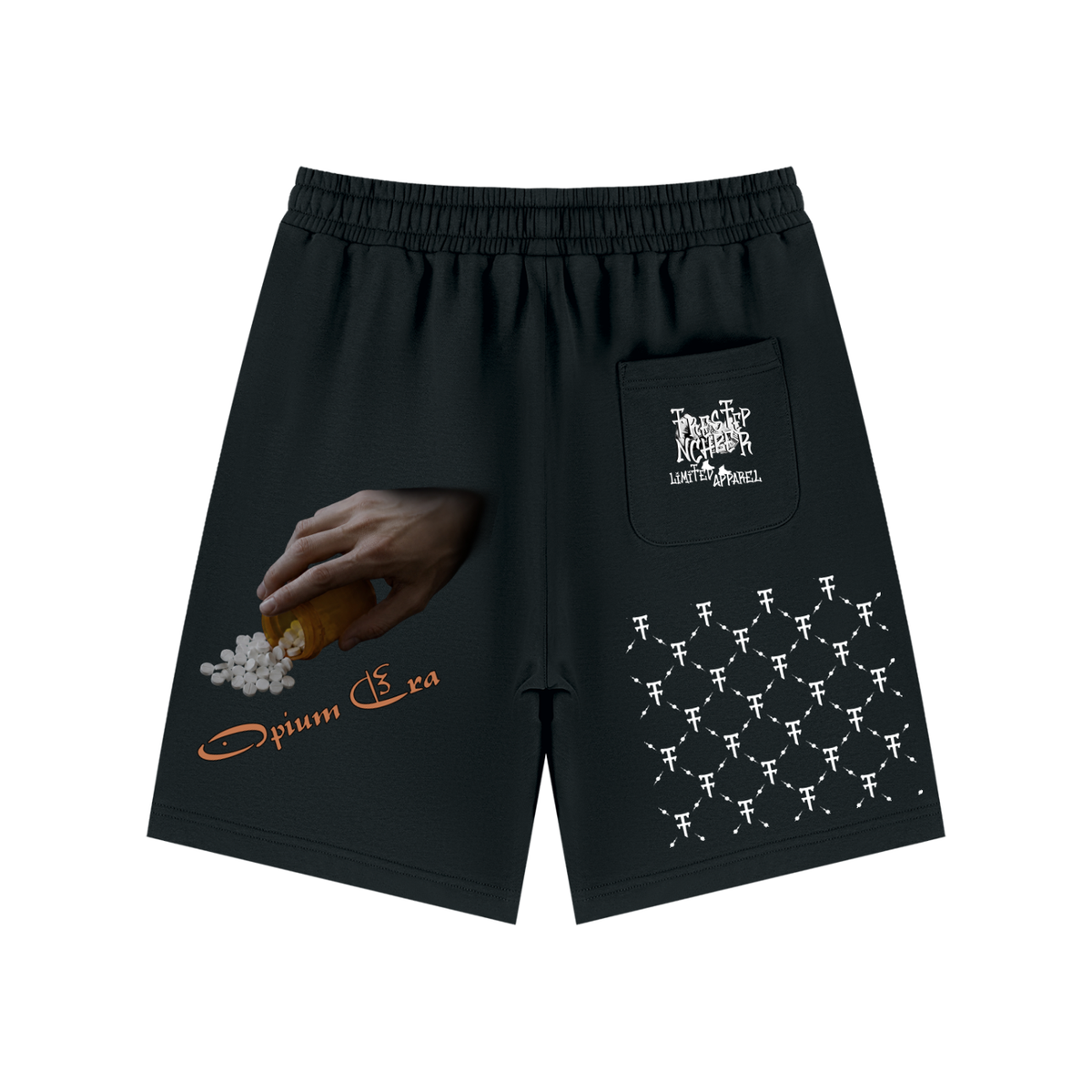 Opium Era Pill Spill Shorts