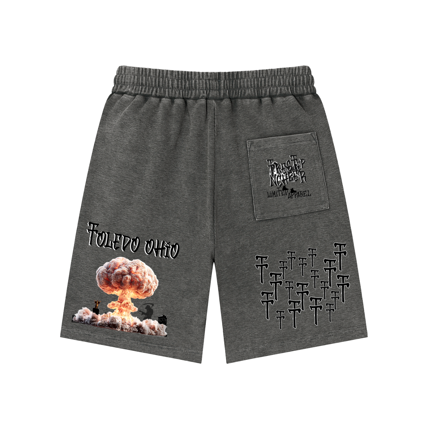 TrenchStepper No Time Waffle Knit Shorts
