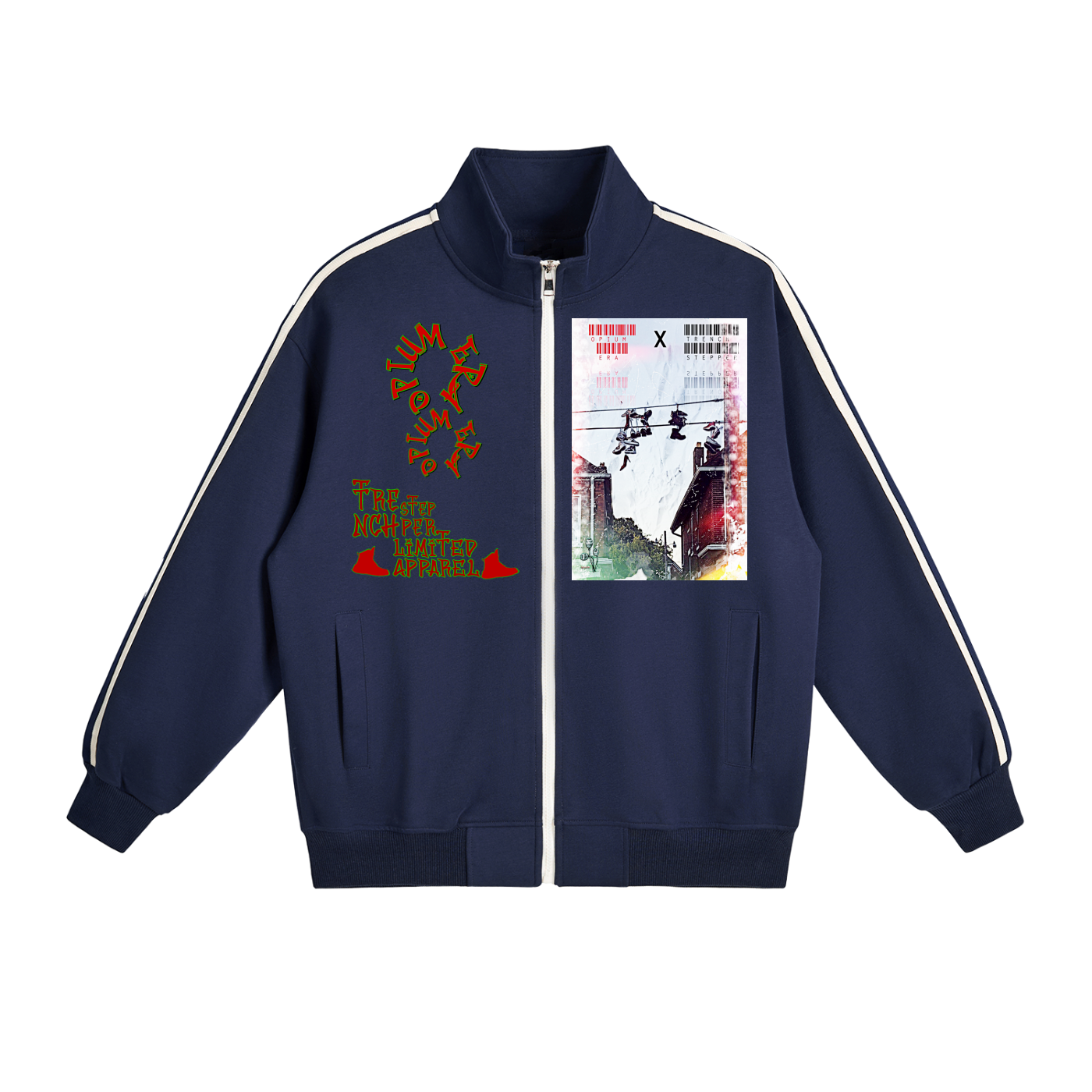 TrenchStepper x Opium Era Side-Stripe Jacket