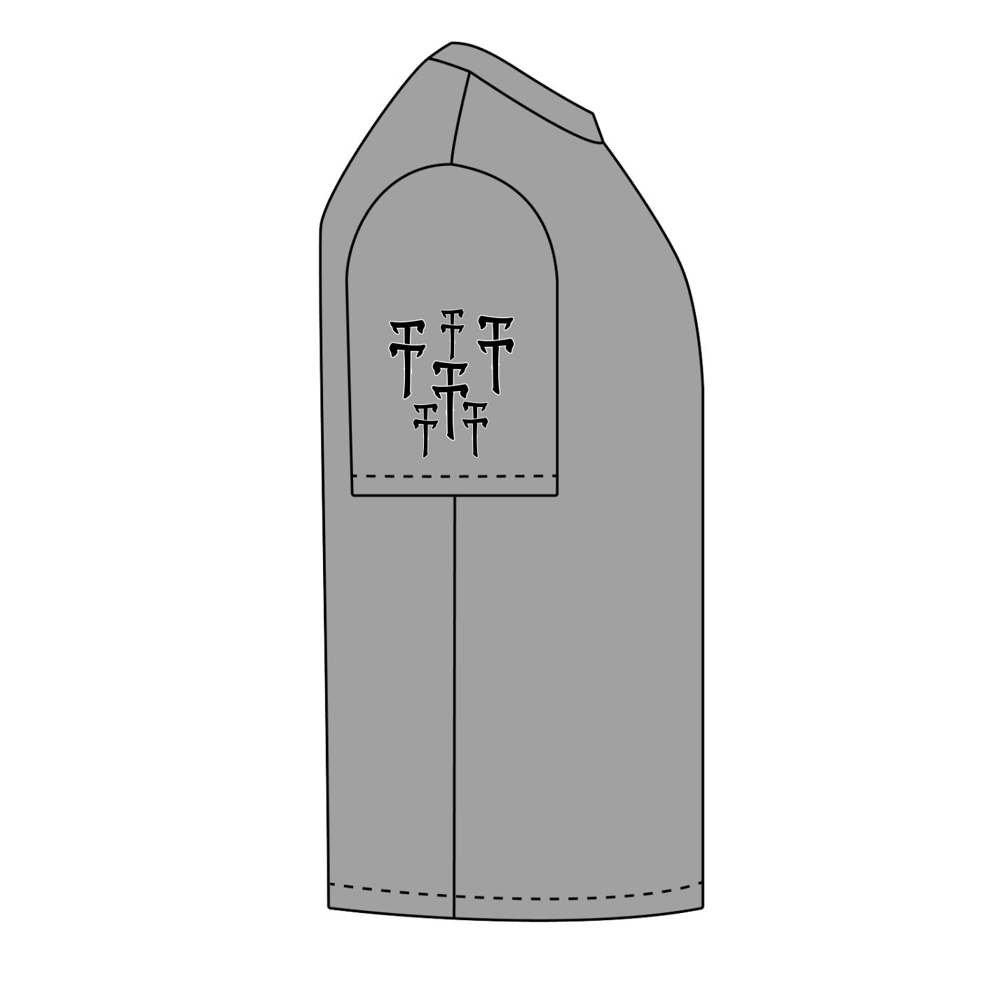 TrenchStepper Rocket Power Heavyweight T-Shirt