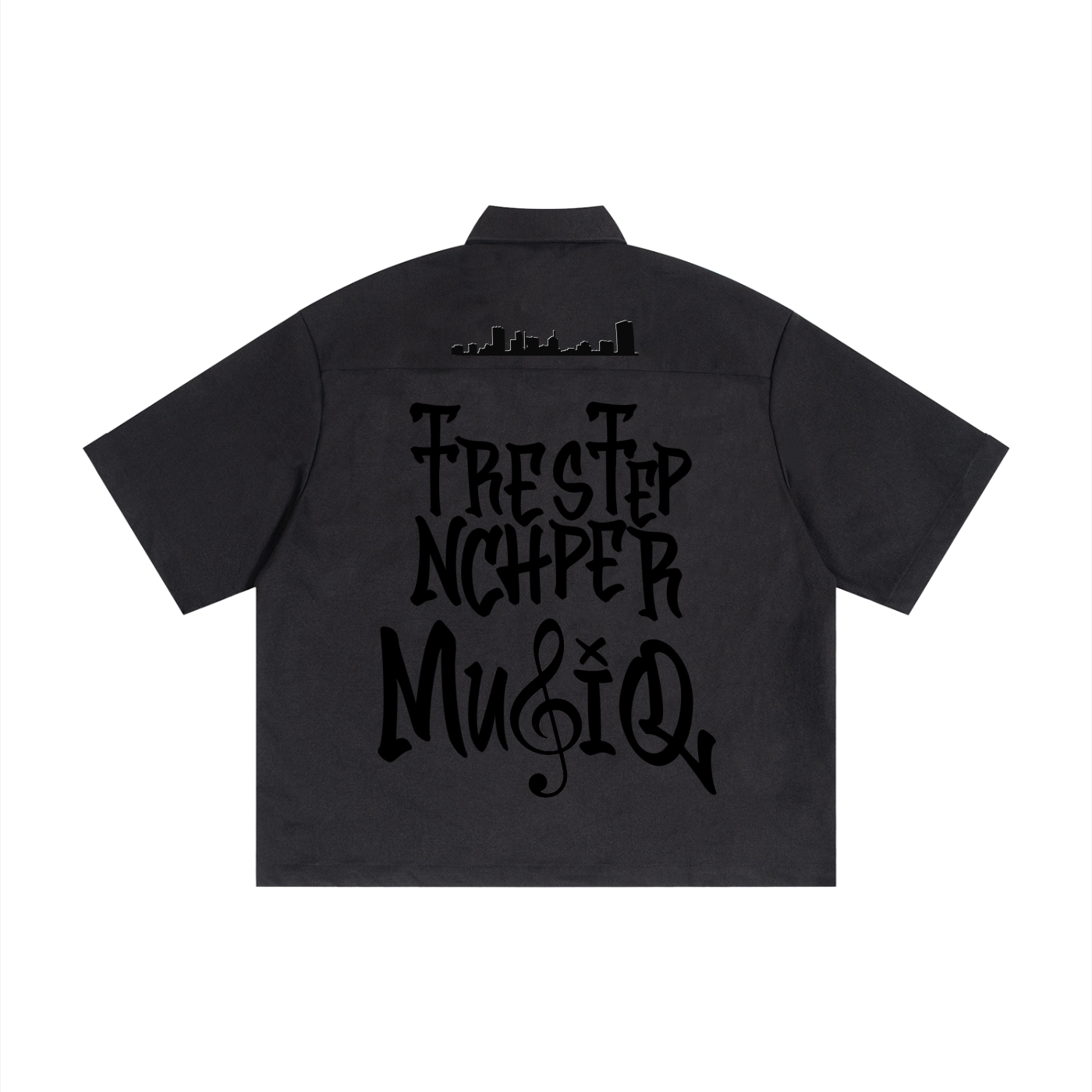 TrenchStepper MuziQ Button Down