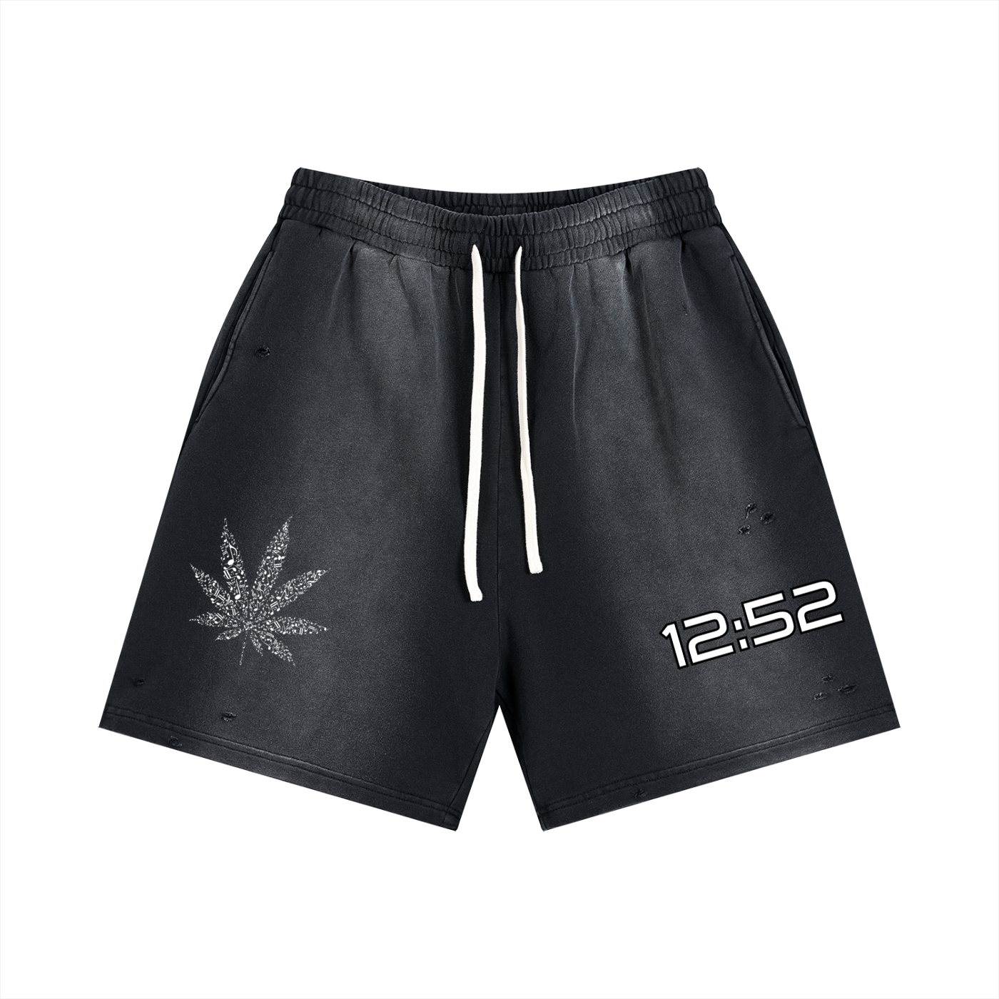 TrenchStepper 420 Distressed Shorts