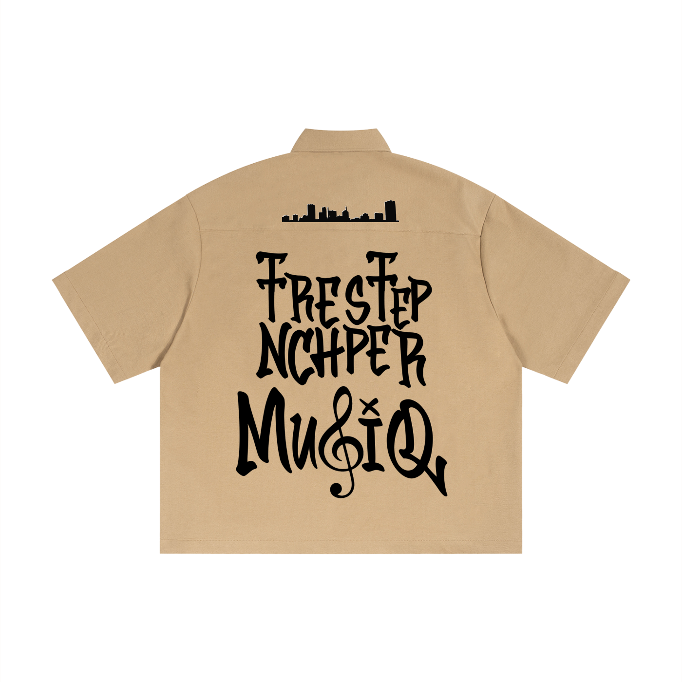 TrenchStepper MuziQ Button Down