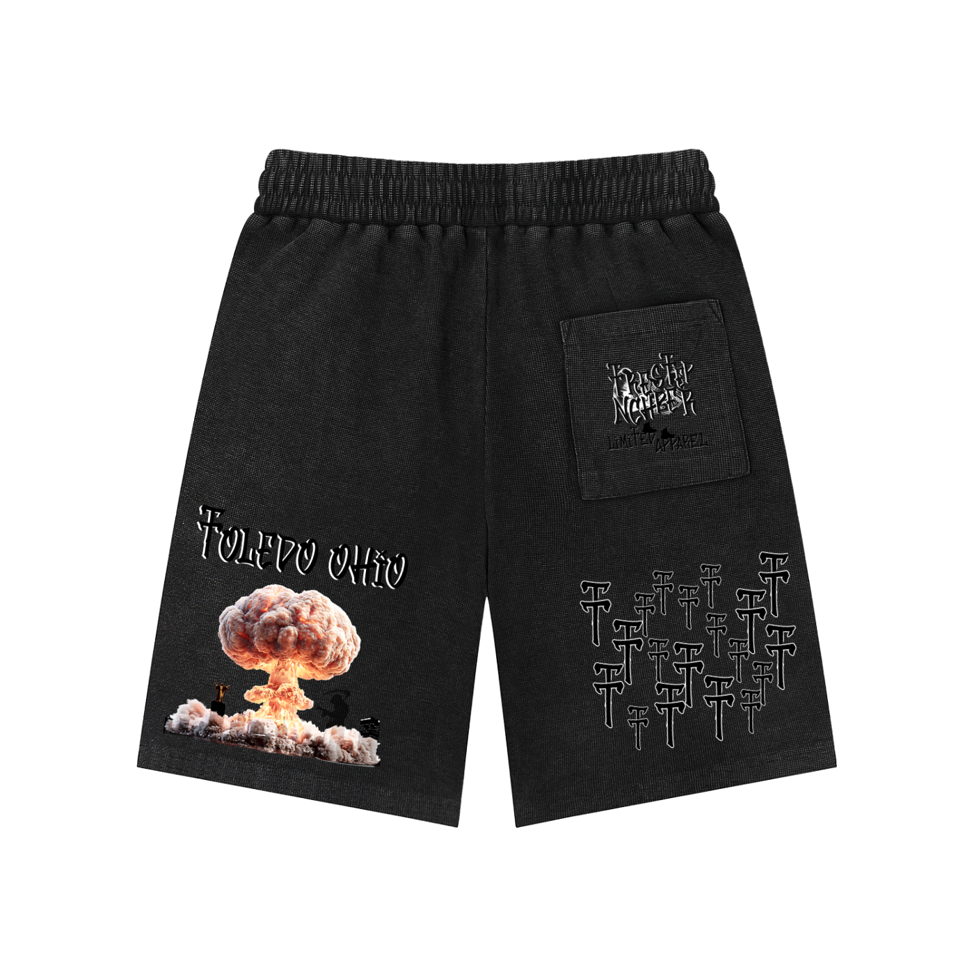 TrenchStepper No Time Waffle Knit Shorts
