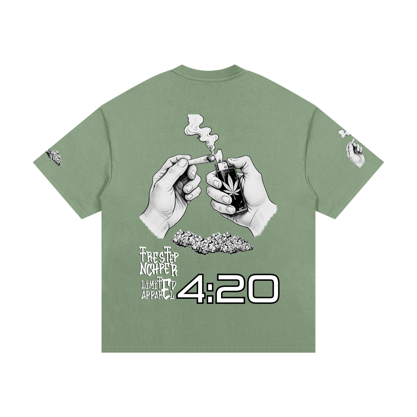 TrenchStepper 420 Heavyweight T-Shirt