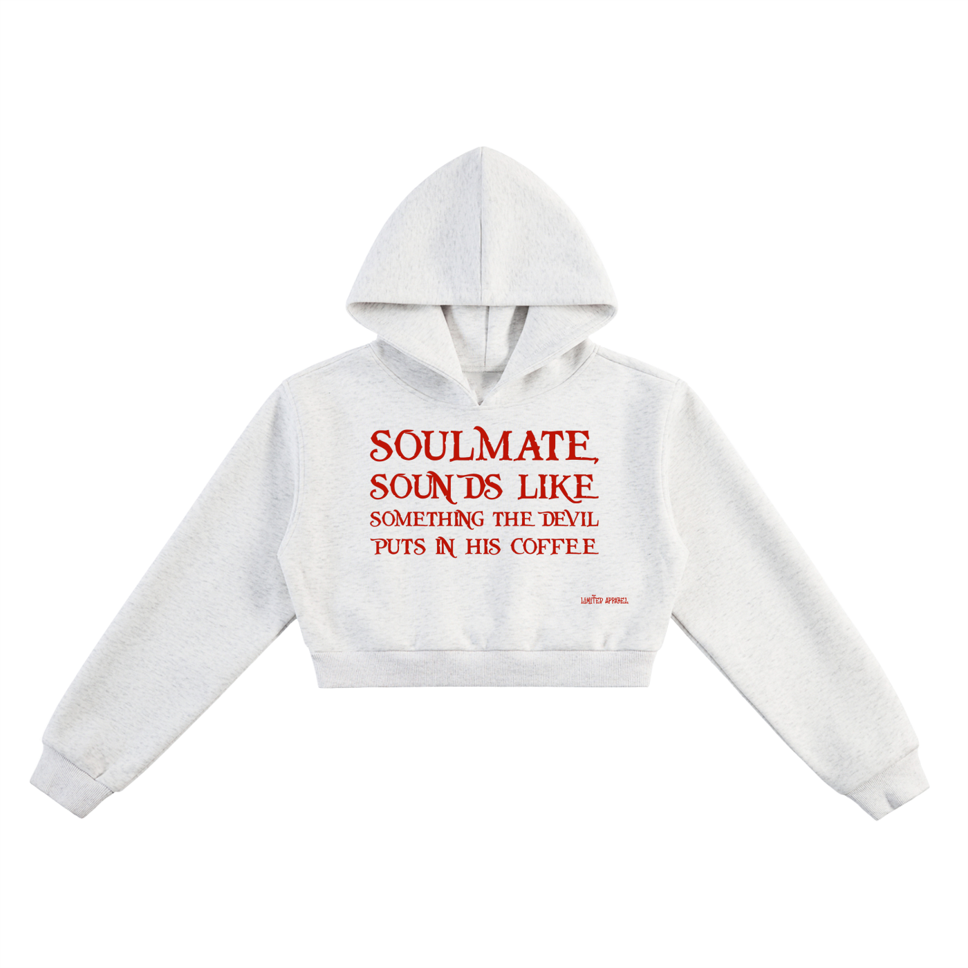 TrenchStepper x 2Unholy Cropped Hoodie