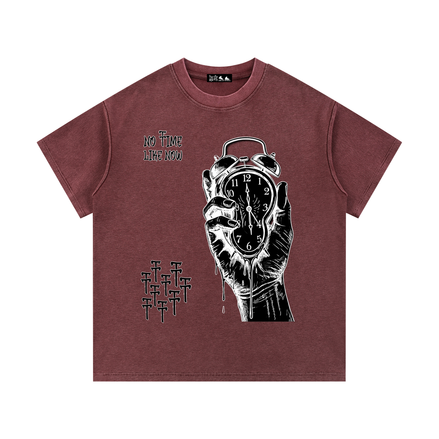 TrenchStepper No Time Waffle Knit T-Shirt