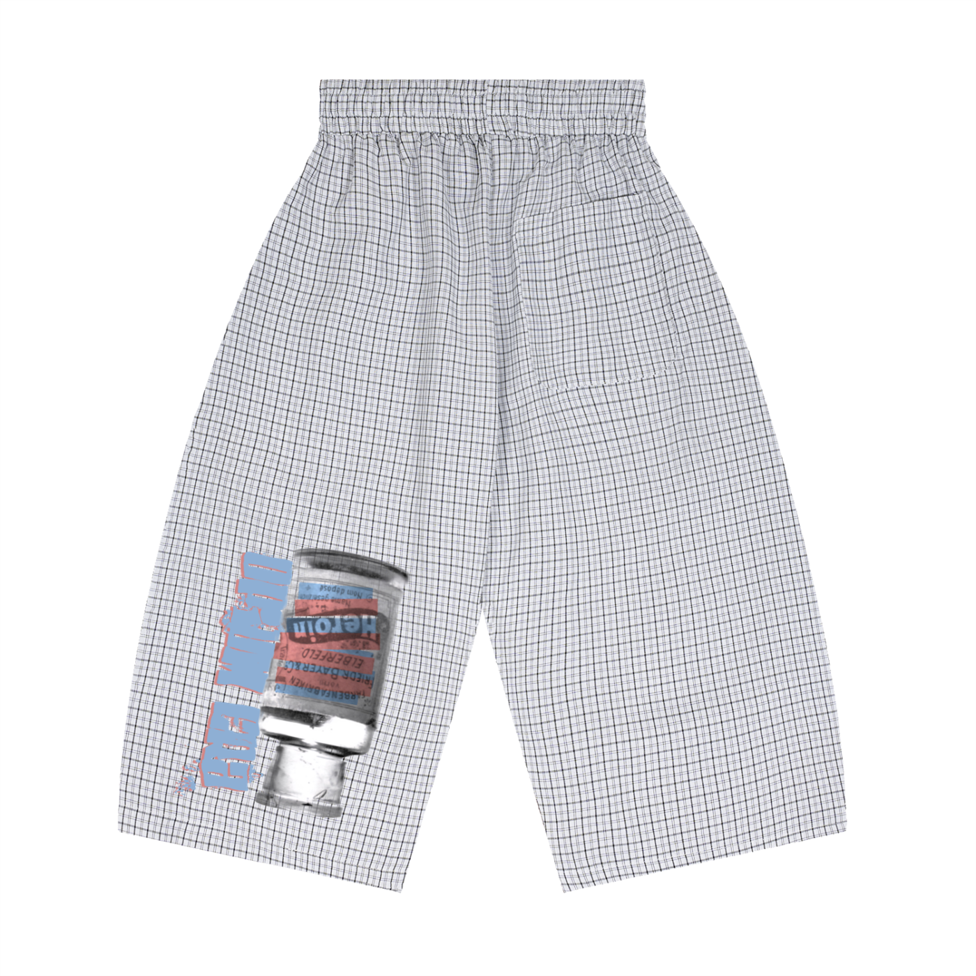 Opium Era Plaid Loose 3/4s Shorts