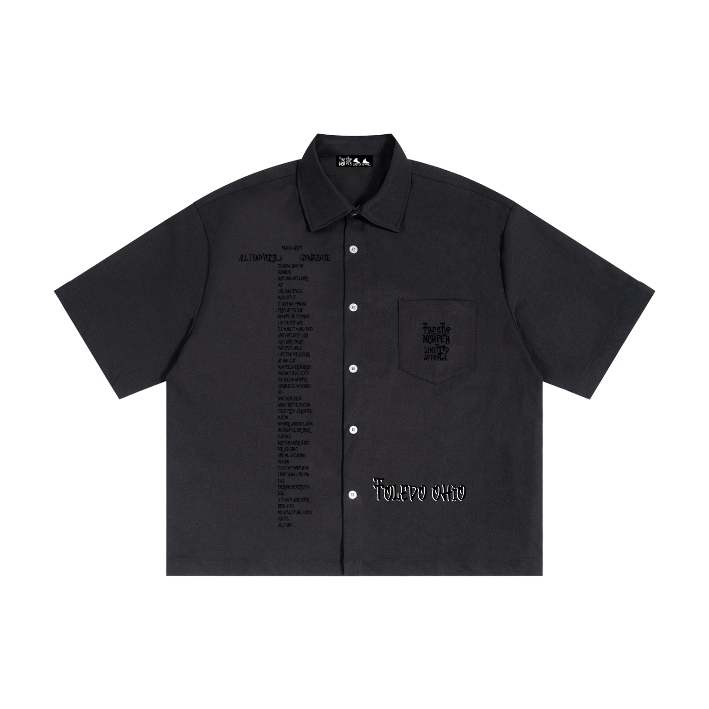 TrenchStepper MuziQ Button Down